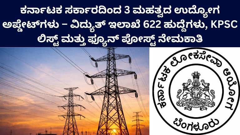 Karnataka Electricity Department Recruitment 2026