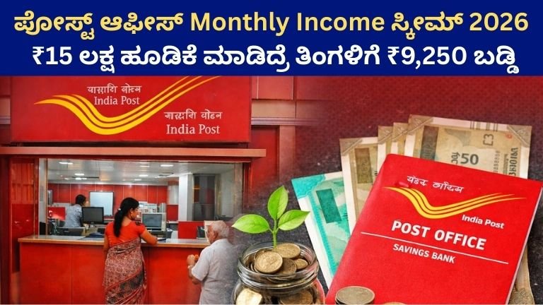 Post Office Monthly Income Scheme 2026