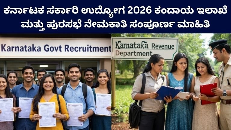 Karnataka Govt Jobs 2026
