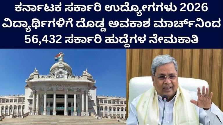 Karnataka Govt Jobs 2026