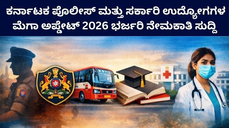Karnataka Police Recruitment 2026
