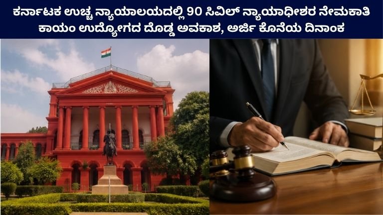 Karnataka High Court Recruitment 2026