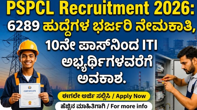 PSPCL Recruitment 2026